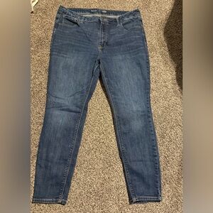 Old Navy Women's Dark Blue Skinny Jeans